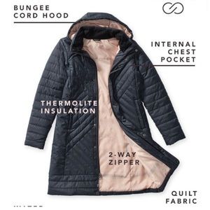 CALIA By Carrie Underwood Quilt Jacket SZ M